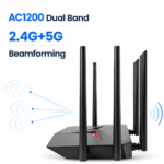 Router Dual Band AC1200 (2.4GHz + 5GHz) WIFI