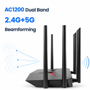 Router Dual Band AC1200 (2.4GHz + 5GHz) WIFI